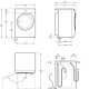 AEG Lavasciuga 8+5 Kg Classe D/A-10% 1600 Giri MADE IN ITALY LWR7G856OB 24