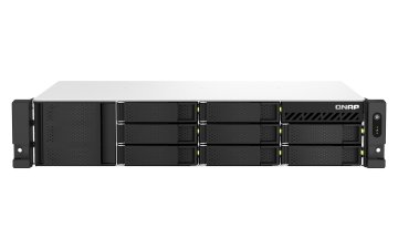 QNAP TS-864EU-8G server NAS e di archiviazione Armadio (2U) Intel® Celeron® 8 GB DDR4 0 TB QNAP Turbo System Nero