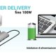 i-tec USB-C Metal Nano 2x Display Docking Station + Power Delivery 100 W 6