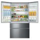 Haier FD 100 Serie 7 HB26FSSAAA frigorifero side-by-side Libera installazione 750 L E Argento, Titanio 5
