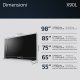 Sony BRAVIA XR | XR-98X90L | Full Array LED | 4K HDR | Google TV | ECO PACK | BRAVIA CORE | Perfect for PlayStation5 | Aluminium Seamless Edge Design 20