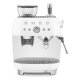 Smeg Macchina da Caffè Espresso Manuale con macinacaffè integrato 50's Style – Bianco LUCIDO – EGF03WHEU 2