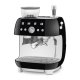 Smeg Macchina da Caffè Espresso Manuale con macinacaffè integrato 50's Style – Nero LUCIDO – EGF03BLEU 5