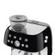 Smeg Macchina da Caffè Espresso Manuale con macinacaffè integrato 50's Style – Nero LUCIDO – EGF03BLEU 8