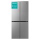 Hisense RQ563N4SI2 frigorifero side-by-side Libera installazione 454 L E Stainless steel 2