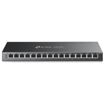 TP-Link TL-SG116P switch di rete Non gestito Gigabit Ethernet (10/100/1000) Nero