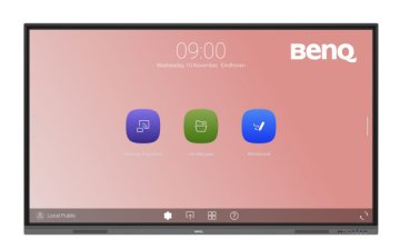 BenQ RE6503 lavagna interattiva 165,1 cm (65") 3840 x 2160 Pixel Touch screen Nero