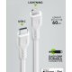 Cellularline Power Cable 60cm - USB-C to Lightning Cavo USB-C to Lightning per ricarica e trasferimento dati 5