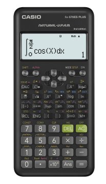 Casio FX-570ES Plus 2 calcolatrice Desktop Calcolatrice scientifica Nero