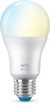 WiZ Lampadina Smart Dimmerabile Luce Bianca da Calda a Fredda Attacco E27 60W Goccia