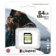 Kingston Technology Scheda SDXC Canvas Select Plus 100R C10 UHS-I U1 V10 da 64GB 4