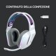 Logitech G 981-000883 cuffia e auricolare Wireless A Padiglione Gaming Bianco 12