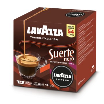 Lavazza A Modo Mio Suerte Nero, 54 Capsule