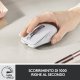 Logitech MX Anywhere 3 Mouse Compatto Performante – Wireless, Scroller Elettromagnetico, Ergonomico, Sensore 4000 DPI, Pulsanti Custom, USB-C, Bluetooth, Apple Mac, iPad, Windows PC, Linux, Chrome 3