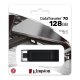 Kingston Technology DataTraveler 128GB USB-C 3.2 Gen 1 70 6