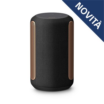 Sony SRS-RA3000 - Home Speaker wireless con Immersive Audio Enhancement, 360 Reality Audio e riproduzione multi-room, compatibile con Google Assistant e Amazon Alexa (Nero)