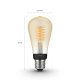 Philips Hue White ST64 Edison - lampadina connessa E27 7
