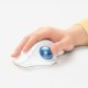 Logitech Ergo M575 mouse Mano destra RF senza fili + Bluetooth Trackball 2000 DPI 3