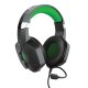 Trust GXT 323X Carus Auricolare Cablato A Padiglione Gaming Nero, Verde 2