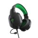 Trust GXT 323X Carus Auricolare Cablato A Padiglione Gaming Nero, Verde 4