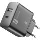 Cellularline Dual Super Fast Charger 25W - Samsung Caricabatterie da rete 2 porte USB e USB-C con tecnologia Super Fast Charging 25W 2