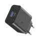 Cellularline Dual Super Fast Charger 25W - Samsung Caricabatterie da rete 2 porte USB e USB-C con tecnologia Super Fast Charging 25W 5