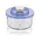 Magic Vac ACO1011 coprivivande Blu, Bianco Plastica Rotondo Coperchio per alimenti 2