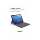 Logitech Combo Touch Custodia con Tastiera per iPad Pro 11 pollici (1a, 2a, 3a gen - 2018, 2020, 2021) - Tastiera Retroilluminata Rimovibile, Trackpad, Smart Connector - Grigio 13
