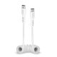 SBS TECABLETYPCCS1W cavo USB USB 3.2 Gen 1 (3.1 Gen 1) 1 m USB C Bianco 2