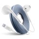 Cellularline HOOP Auricolare a capsula con tecnologia Microban® integrata e avvolgicavo compatibile con iPhone 2