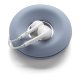 Cellularline HOOP Auricolare a capsula con tecnologia Microban® integrata e avvolgicavo compatibile con iPhone 4