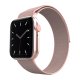 Eva Fruit Cinturino per Apple Watch compatibile con chiusura a strappo in nylon di colore rosa 2