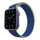Eva Fruit Cinturino per Apple Watch compatibile con chiusura a strappo in nylon di colore blu 2