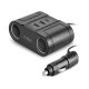 SBS TEHWCR2CAR3U Caricabatterie per dispositivi mobili Universale Nero Accendisigari Auto 2