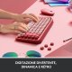 Logitech POP Keys Tastiera Meccanica Wireless con Tasti Emoji Personalizzabili, Design Compatto Durevole, Connettività Bluetooth o USB, Compatibilità Multidispositivo e OS - Heartbreaker 9