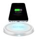 SBS TEWIRELESSUF10WW Caricabatterie per dispositivi mobili Smartphone Bianco USB Carica wireless Ricarica rapida Interno 2