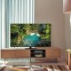 Samsung Series 8 TV QLED 4K 50” QE50Q80B Smart TV Wi-Fi Carbon Silver 2022, Processore Quantum 4K, Quantum HDR, Contrasti profondi, Suono 3D 10