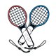 Bigben Interactive Joy-Con Tennis Rackets Kit Nero, Blu, Rosso Speciale Nintendo Switch 4