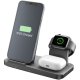 Cellularline TRIO WIRELESS CHARGER Supporto di ricarica wireless 3in1 per dispositivi Apple 2