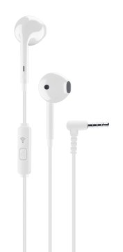 Cellularline VOICE CAPSULE Auricolari a capsula con microfono, tasto di risposta e connettore Jack 3.5mm