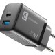 Cellularline MULTIPOWER MICRO 45W Caricabatterie da rete veloce ultracompatto 2 porte, 45W 2