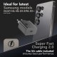 Cellularline Super Fast Charger Kit PD 45W Caricabatterie da rete USB-C 45W con cavo USB-C to USB-C 7