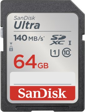 SanDisk Ultra 64 GB SDXC UHS-I Classe 10