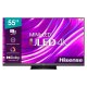 Hisense ULED Series TV Mini-LED QLED Ultra HD 4K 55” 55U82HQ Smart TV, Wifi, Full Array Local Dimming, HDR Dolby Vision IQ, Quantum Dot Colour, Game Mode PRO 120Hz, Dolby Atmos 2