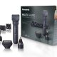 Panasonic X-SHAPE, Kit MULTISHAPE, Regolabarba/tagliacapelli/peli di corpo, naso e orecchie e rasoio, uomo, Wet&Dry, con batteria a litio, ricaricabile 2