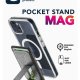 Cellularline Pocket Stand Mag Portacarte magnetico con funzione stand compatibile con MagSafe 5