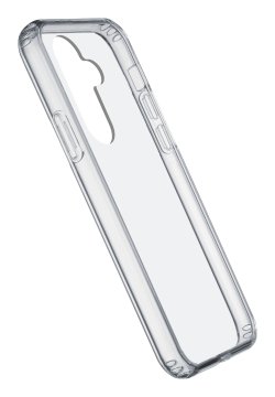 Cellularline Clear Strong - Galaxy A34 Custodia rigida con bordi in gomma