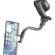 Cellularline Slide Flexy - Universal Supporto smartphone da auto con ventosa e braccio flessibile 5