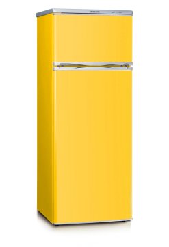 Severin DT 8787 frigorifero con congelatore Libera installazione 209 L E Giallo