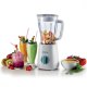Ariete 576 Frullatore Breakfast, Frullatore, 500W, 4 lame in acciaio inox, 2 velocità + Funzione Pulse, Capacità 1,5 L, Piedini antiscivolo, Coperchio superiore, White & Aegean Teal 3